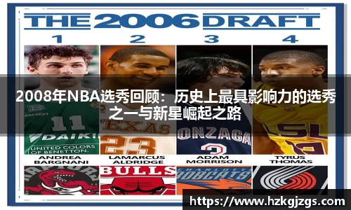 2008年NBA选秀回顾：历史上最具影响力的选秀之一与新星崛起之路